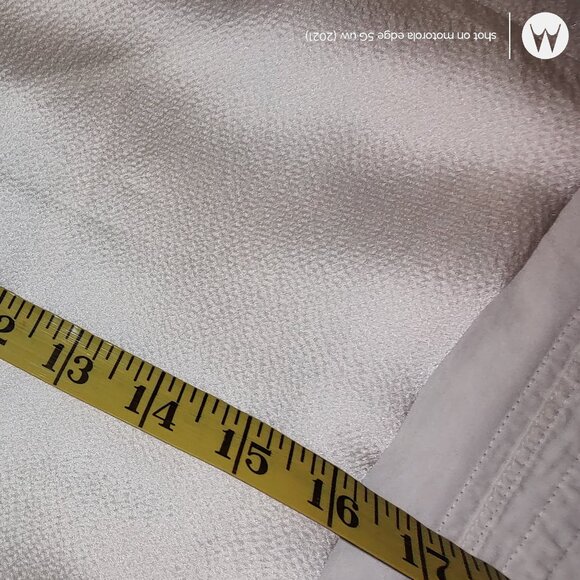 WHITE HOUSE BLACK MARKET BLOUSE SILK COWL DRAPED RUFFLED NECK IVORY XS - Picture 6 of 9